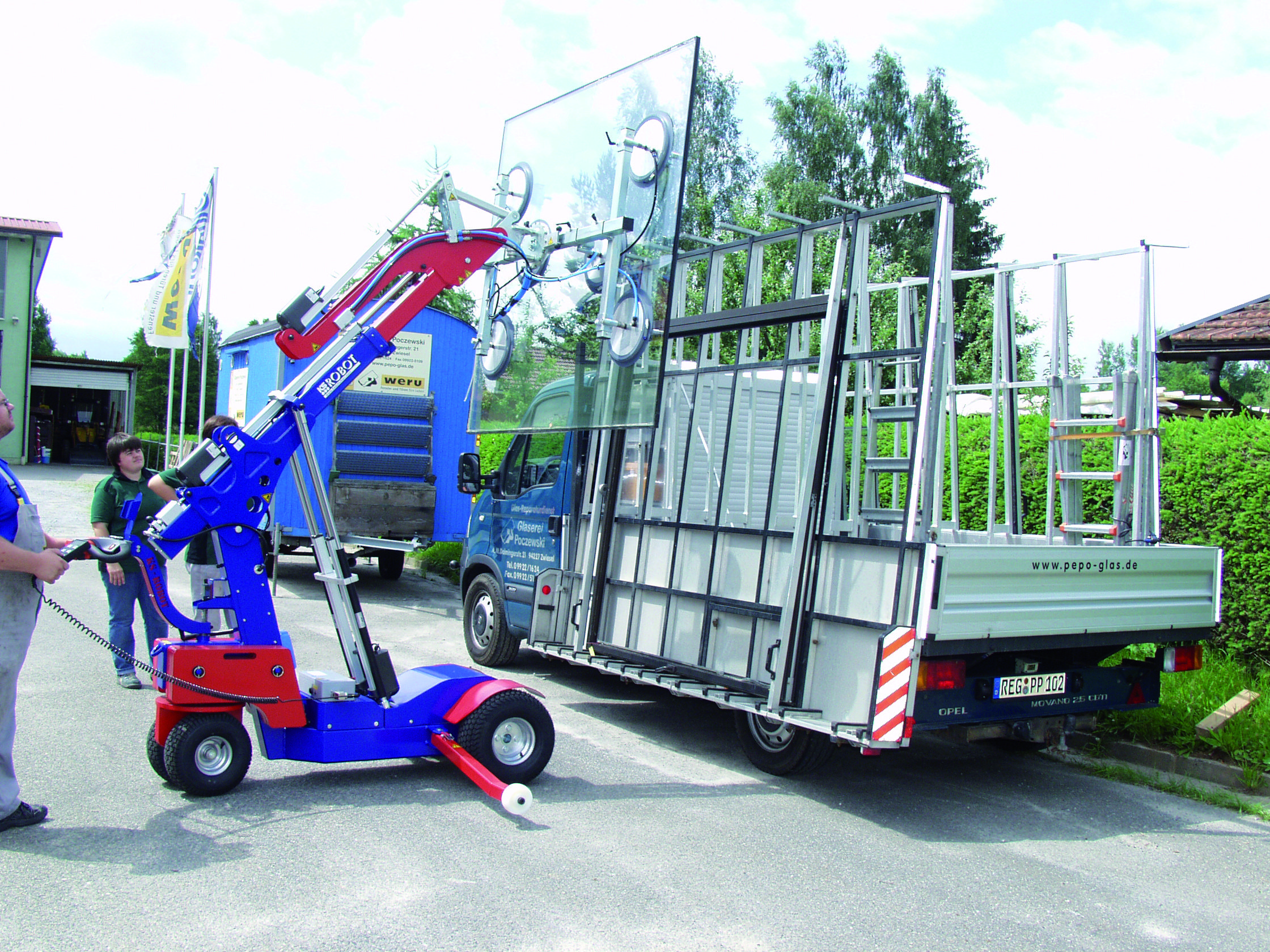 Robot de pose - KS Robot 600 Offroad