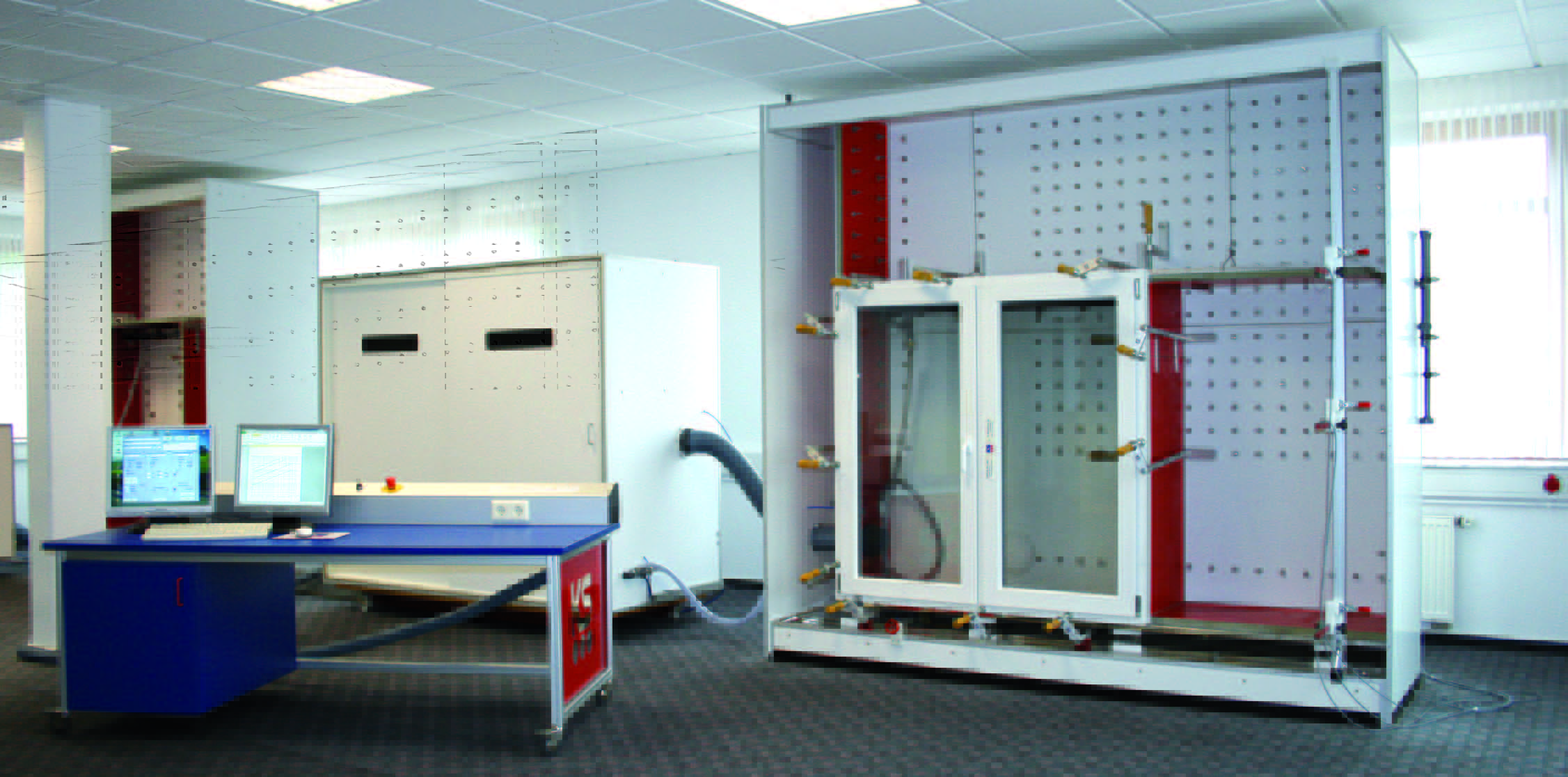 photo représentant la gamme Bancs d’essais AEV